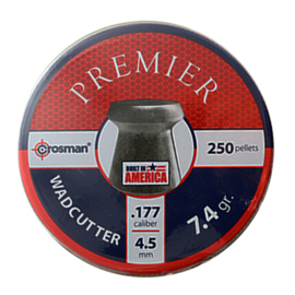 Śrut Crosman Premier Wadcutter kal. 4,5 mm płaski gładki