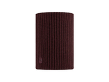 Buff komin z wełny merino knitted Norval maroon