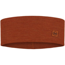 Opaska Buff z wełny Merino Headband Wide Cinnamon