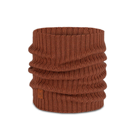 Buff komin z wełny merino knitted Norval cinnamon