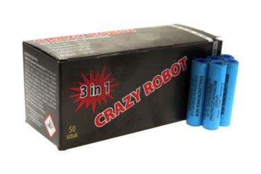 Race pistoletowe hukowe z efektem Crazy Robot op. 50 sztuk