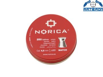 Śrut Norica Match 250 szt. kal. 4.5 mm 
