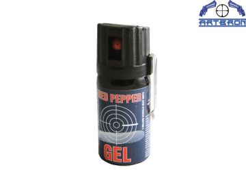 Gaz obronny Red Pepper Gel Graphite 40 ml stumień