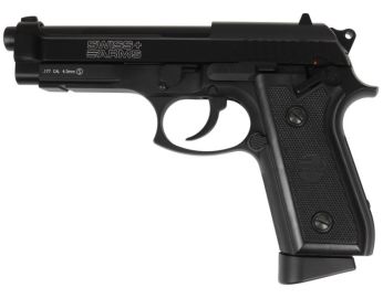 Wiatrówka pistolet Swiss Arms Beretta 92 Blow Back kal. 4,5 mm