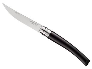 Nóż składany Opinel Slim Heban polerowane ostrze No.10