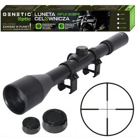 Luneta celownicza Genetic Optic 4x28 z montażem 11 mm