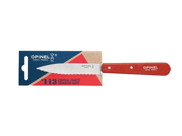 Nóż kuchenny Opinel Serrated Red 113