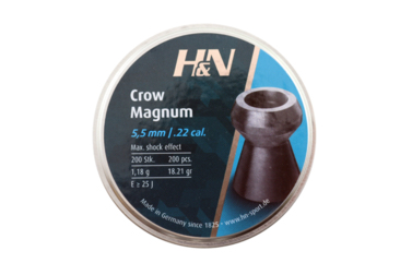 Śrut H&N Crow Magnum kal. 5.5 mm op. 200 sztuk
