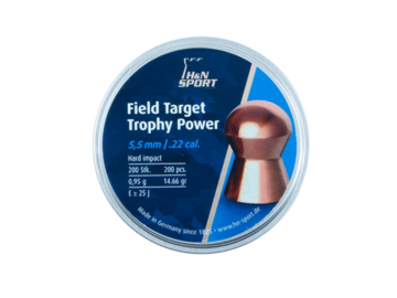 Śrut H&N Field Target Trophy Power kal. 5.5 mm 