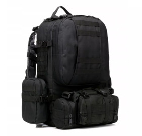 Plecak wojskowy czarny 60 litrów
