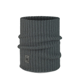 Buff komin z wełny merino knitted Norval grey