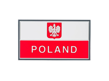 Patch emblemat Flaga Polski z godłem - Helikon